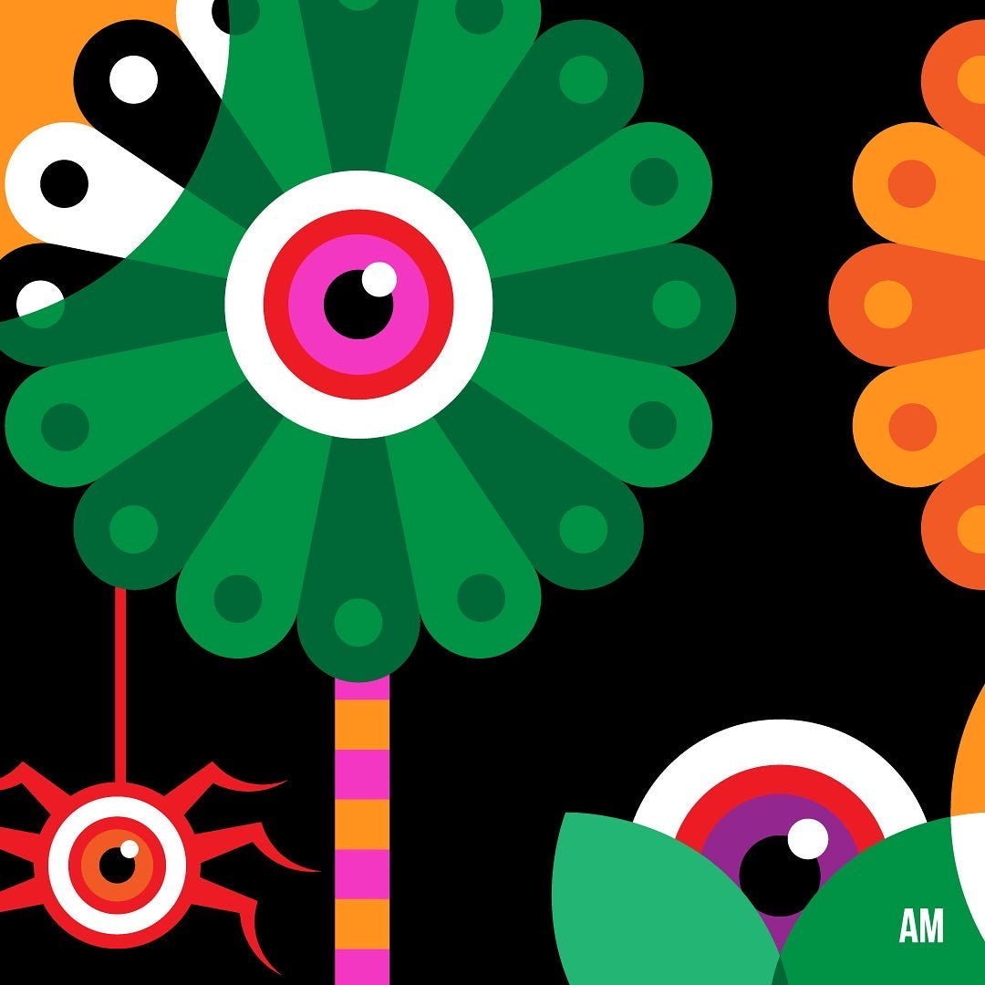 Aracely Muñoz - "Eye Spy Crazy Eyes" Print - Spoke Art