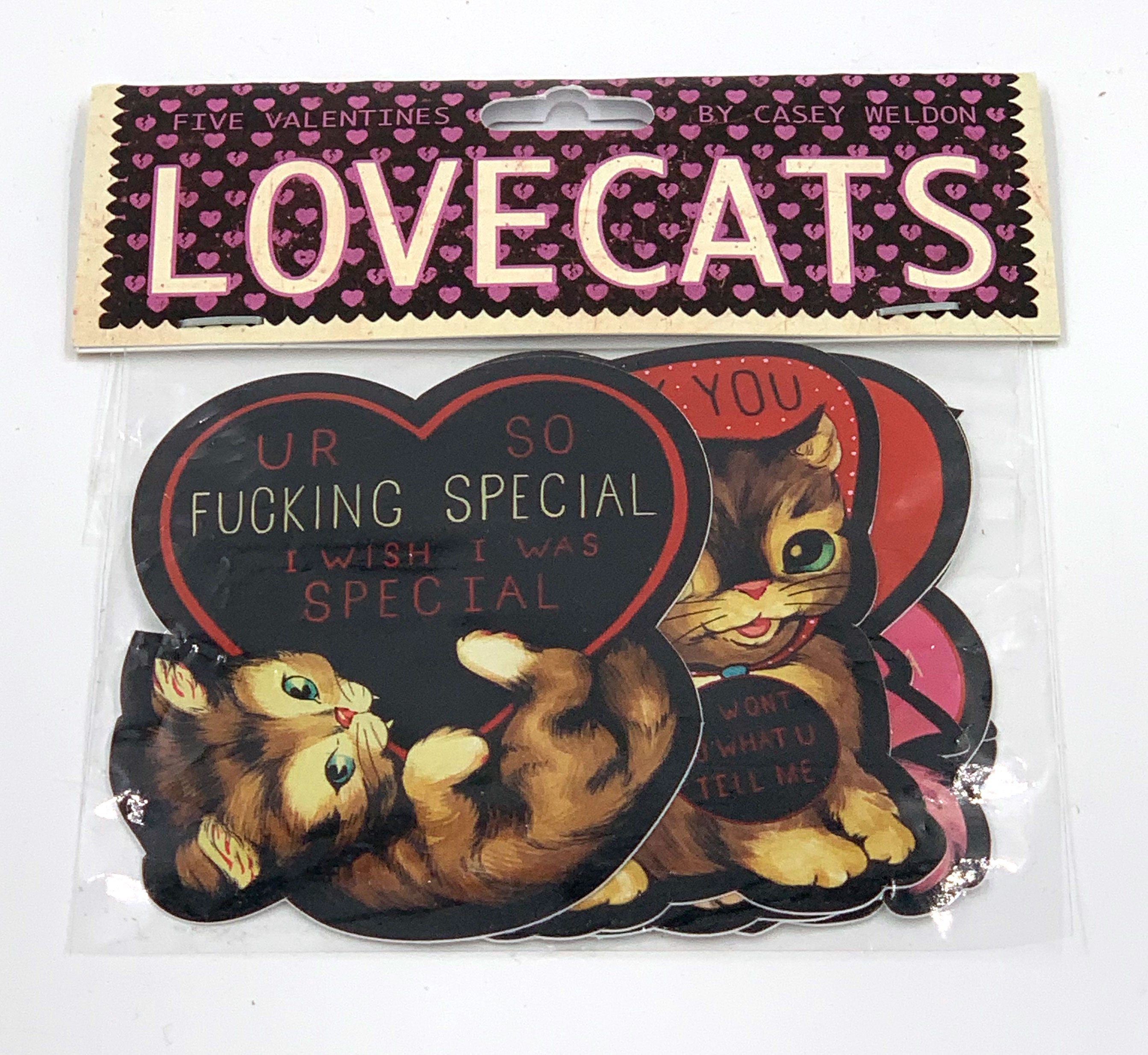 Casey Weldon - "Love Cats" Sticker Set Volume Two! - Spoke Art