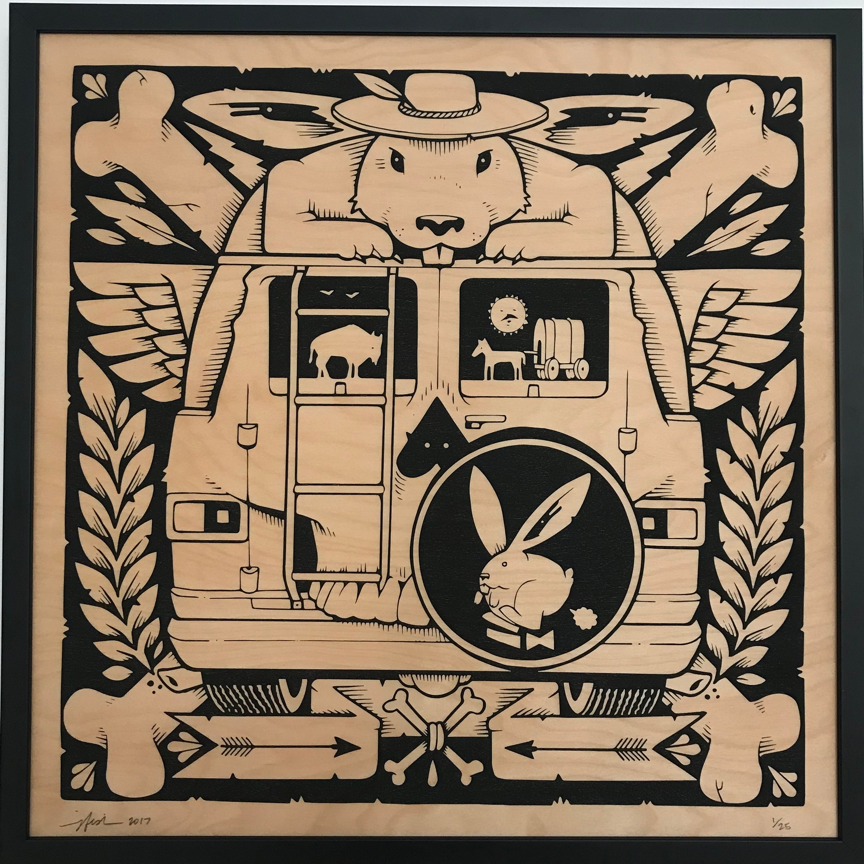 Jeremy Fish - "Big Mike" - Spoke Art