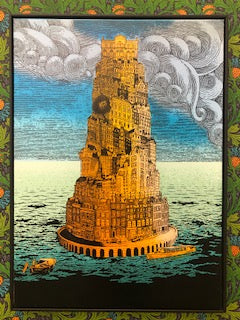 Chuck Sperry -  "Tower of Babel" - Spoke Art