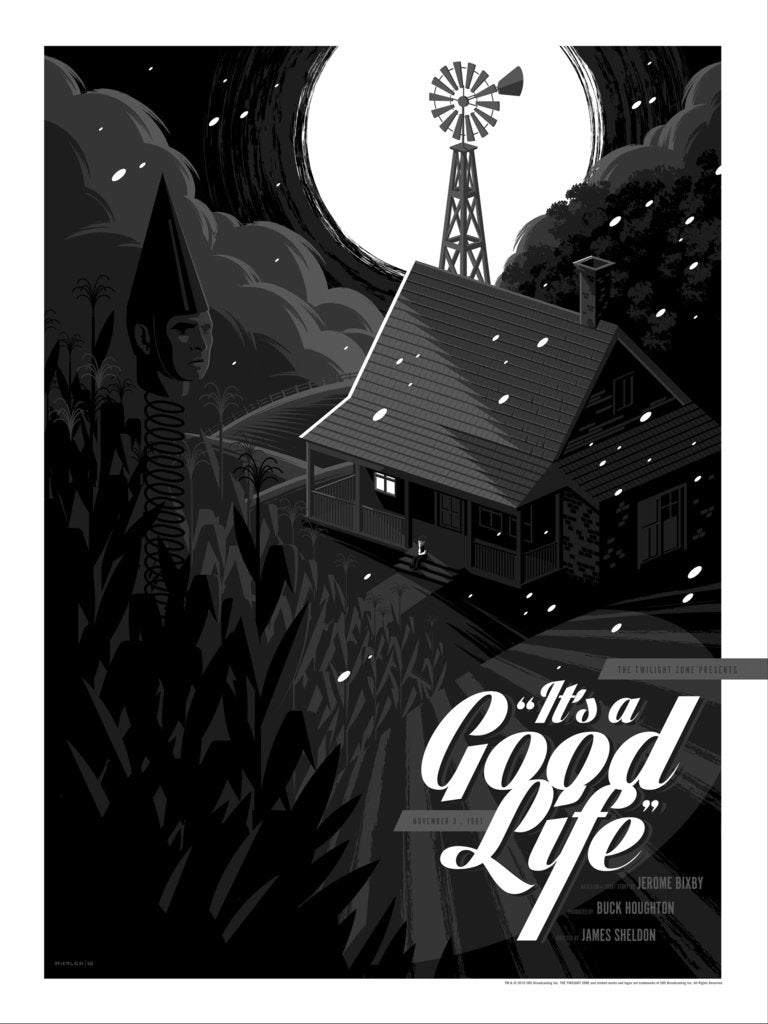 Tom Whalen - "It's a Good Life" - The Twilight Zone - Spoke Art