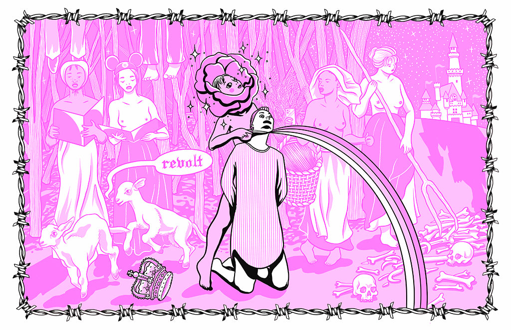 Jade Young - "A Chorus Of Peasants" Print - Spoke Art