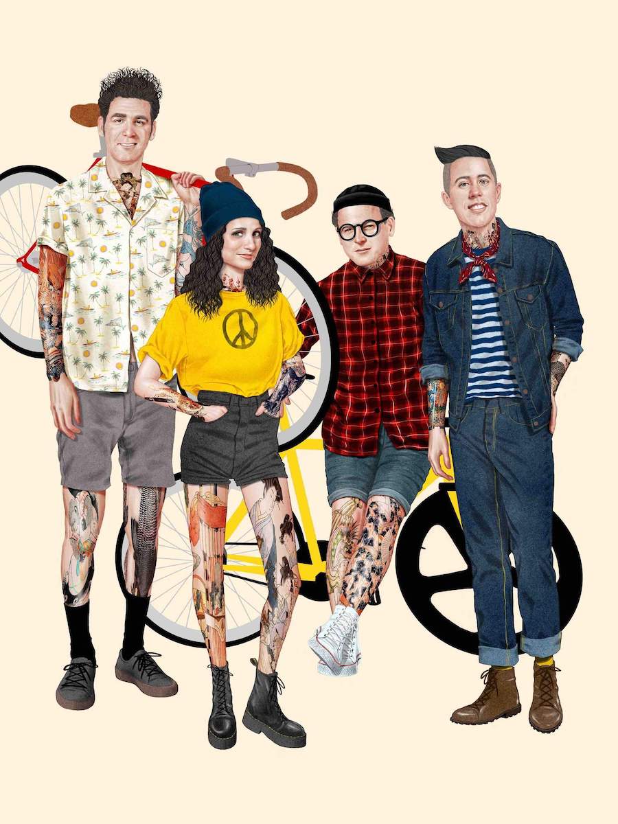 Jason Raish - Seinfeld in Brooklyn - Spoke Art