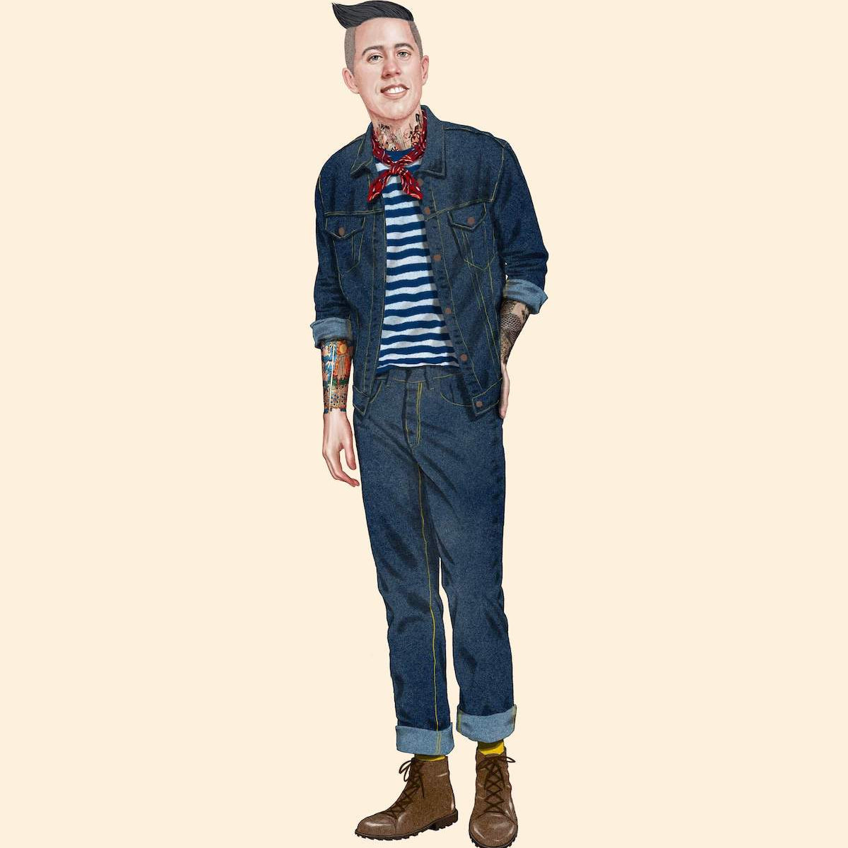 Jason Raish - "Brooklyn Jerry" - Spoke Art