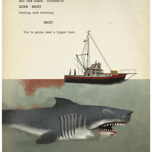 Max Dalton - "You're Gonna Need a Bigger Boat" - Spoke Art