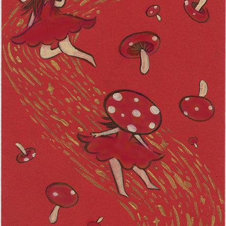 Jen Tong - "Magic Mushrooms 1" - Spoke Art