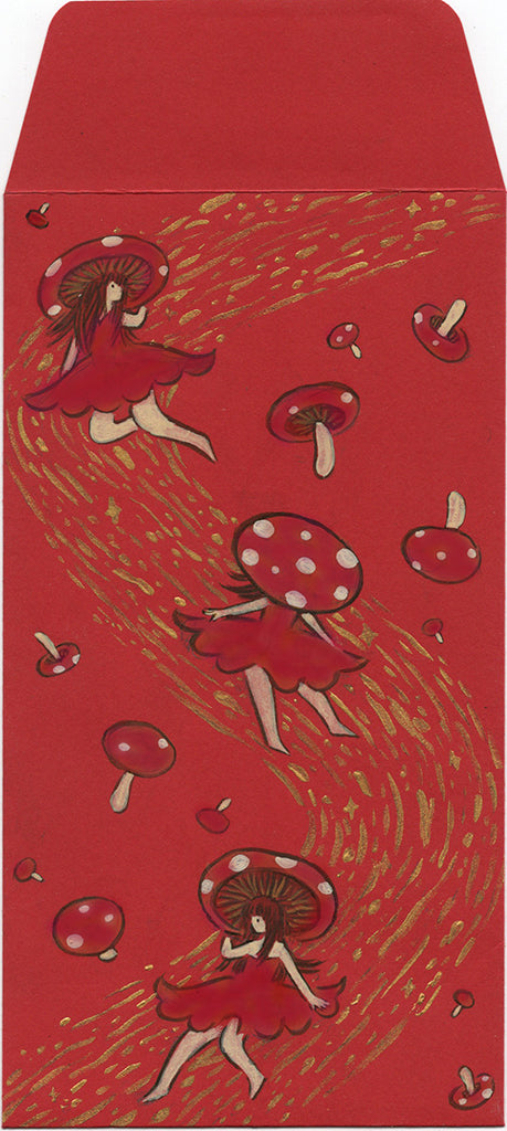 Jen Tong - "Magic Mushrooms 1" - Spoke Art