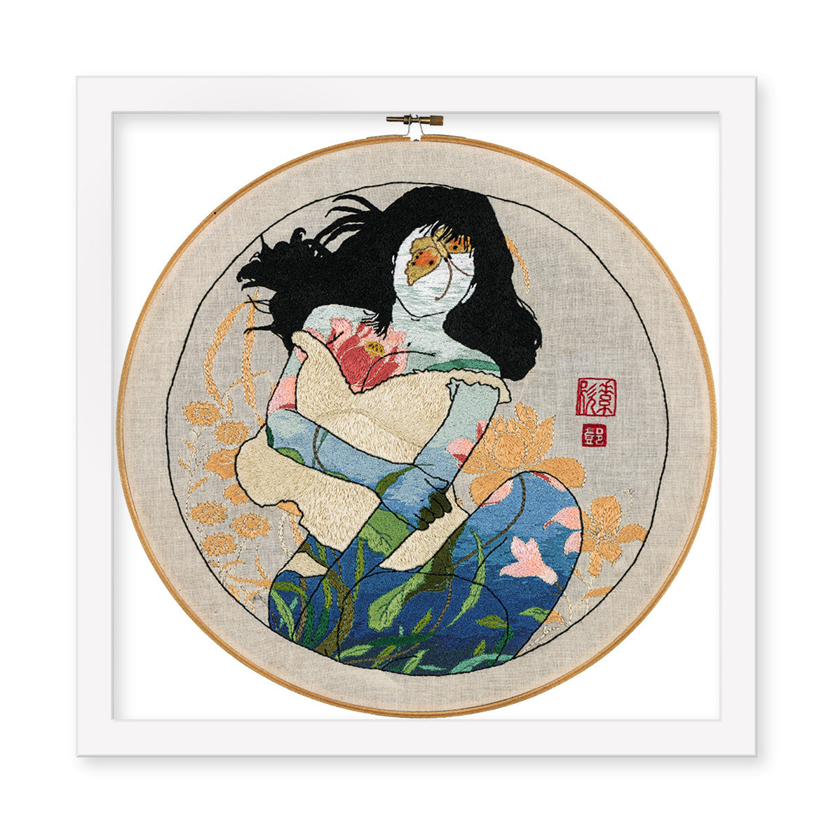 Jessica So Ren Tang - "LOTUS GIRL" print - Spoke Art