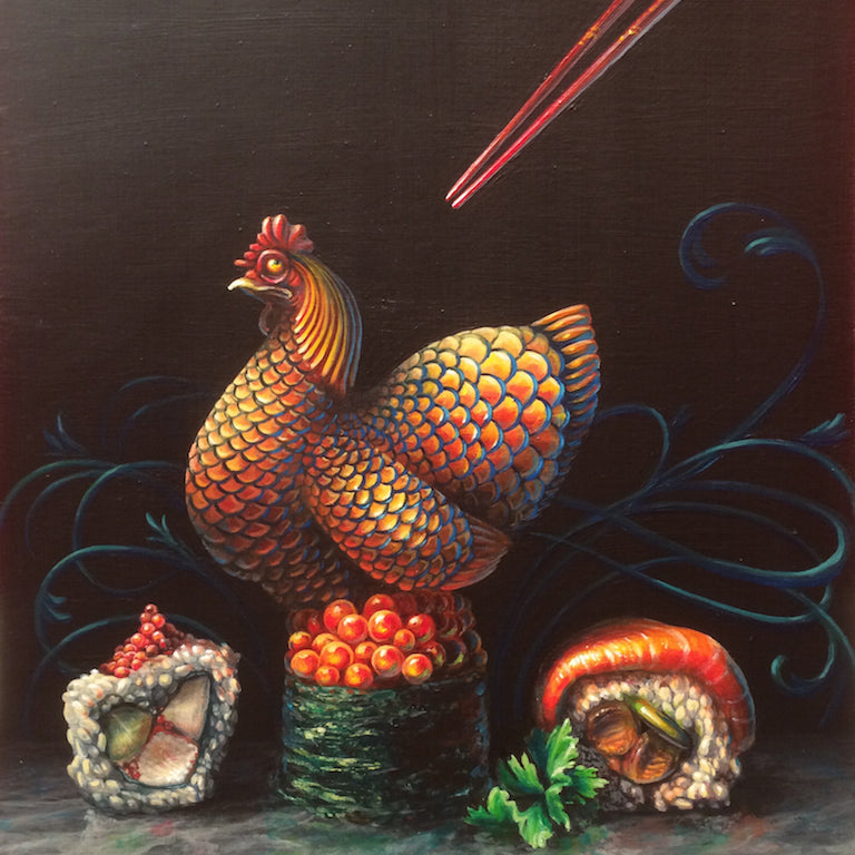 Jocelyn Henry - "Chicken or Fish?" - Spoke Art