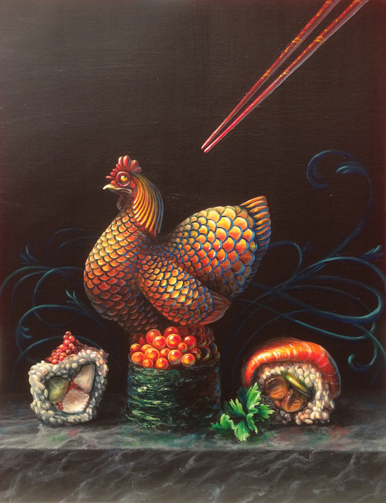 Jocelyn Henry - "Chicken or Fish?" - Spoke Art