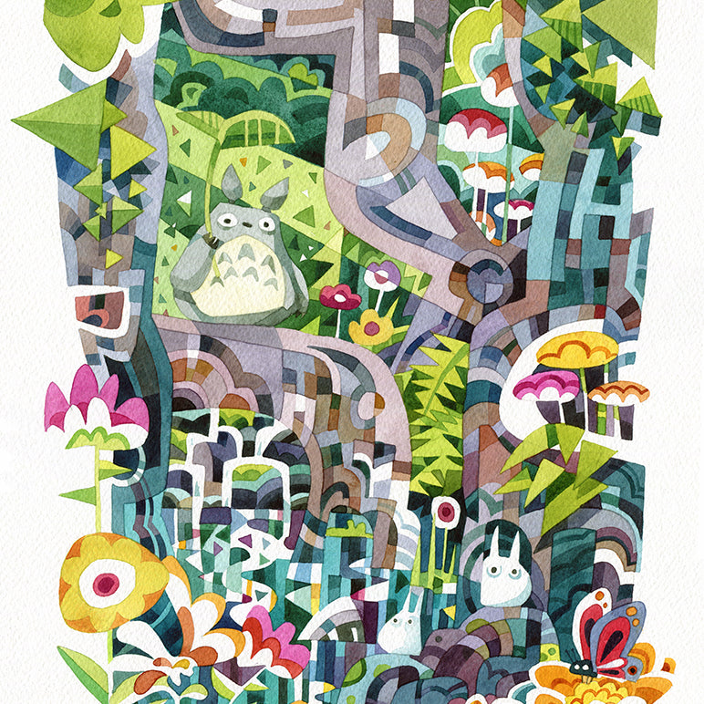 Jonathan Edwards - "Totoro No Mori" - Spoke Art
