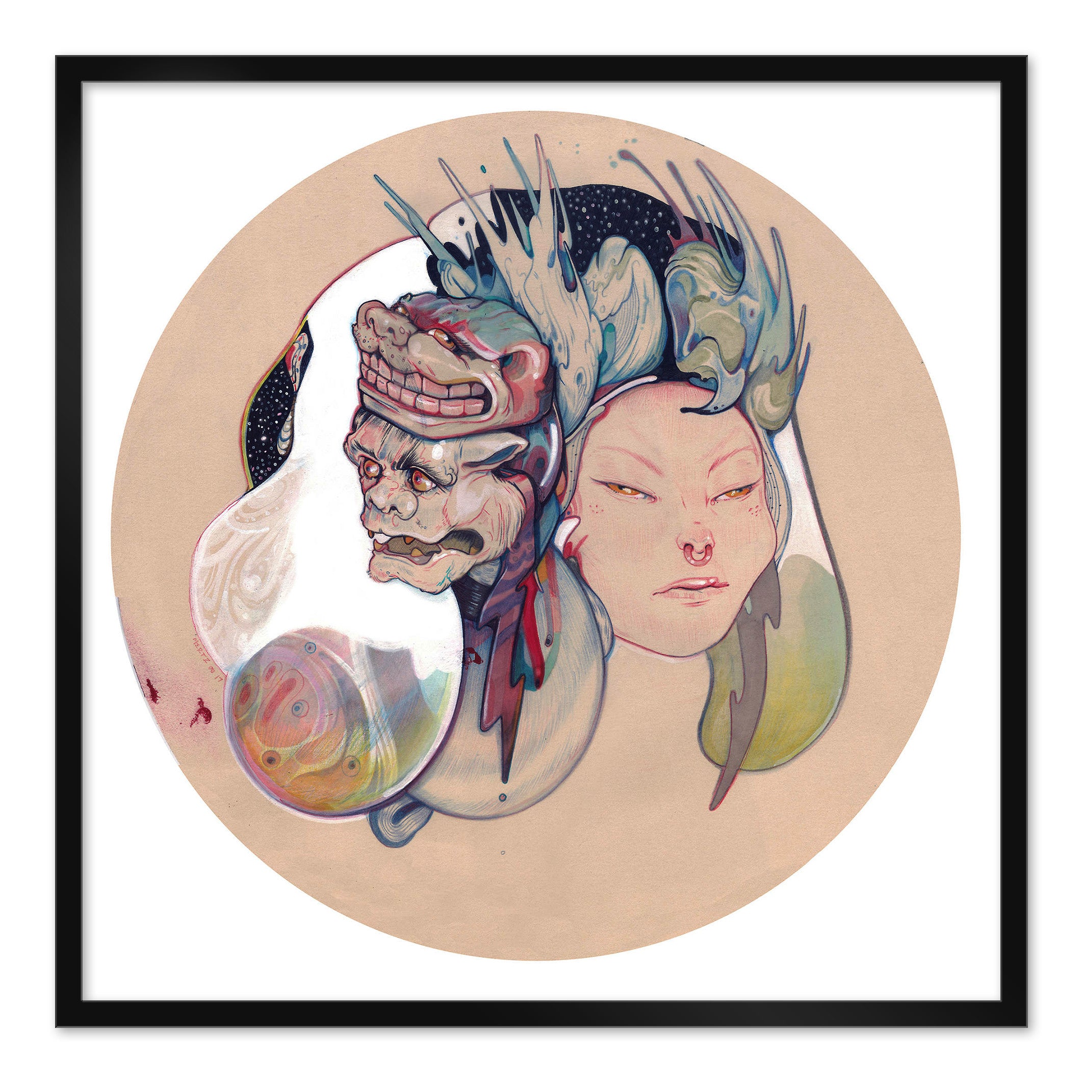 Jose Mertz - "Barrage" print - Spoke Art