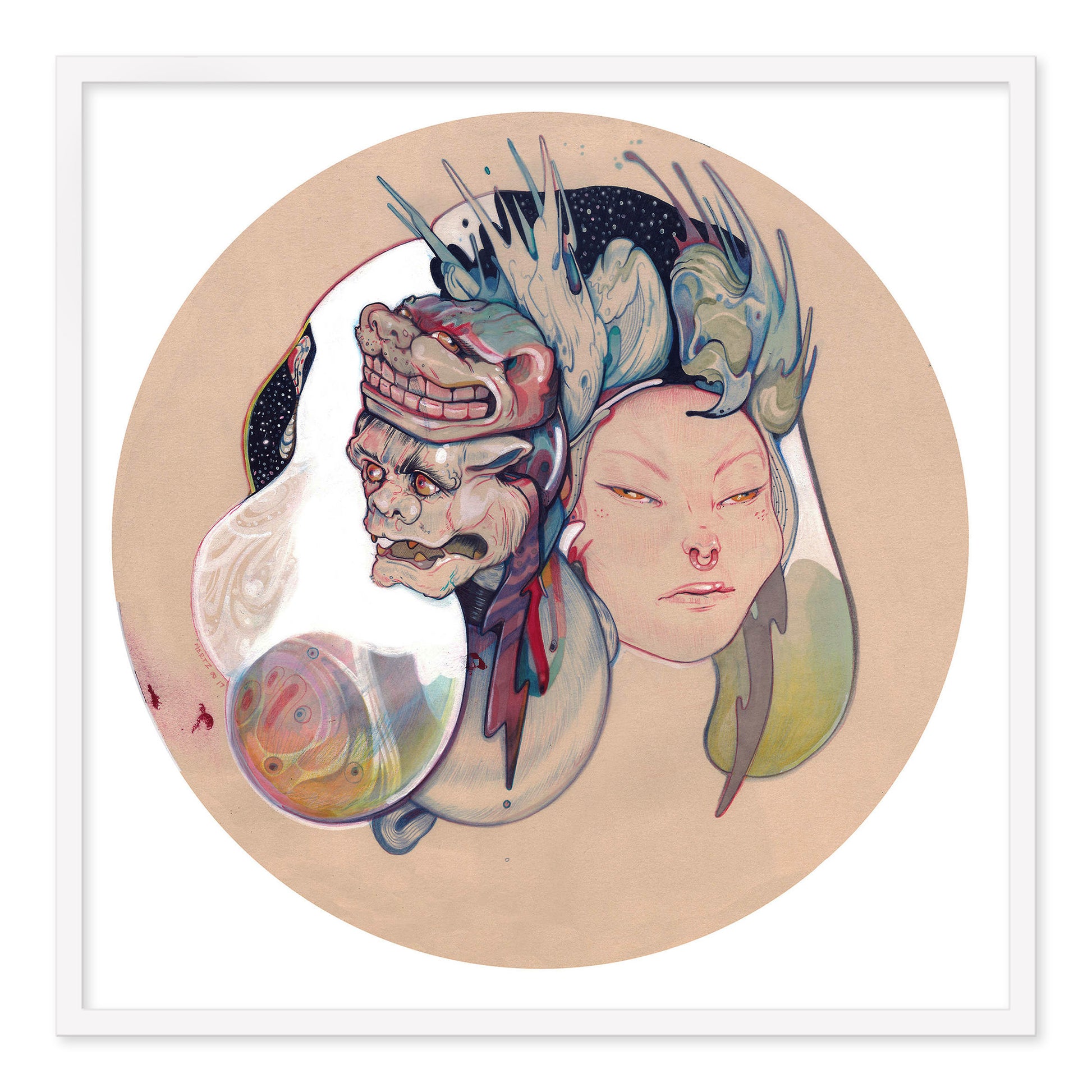 Jose Mertz - "Barrage" print - Spoke Art