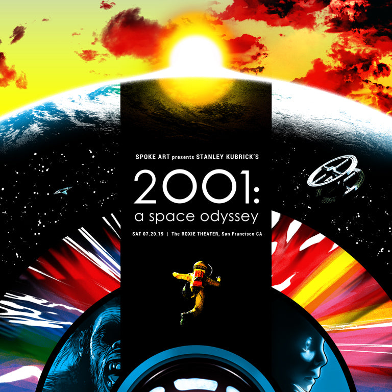 Joshua Budich - "2001: A Space Odyssey" - Spoke Art