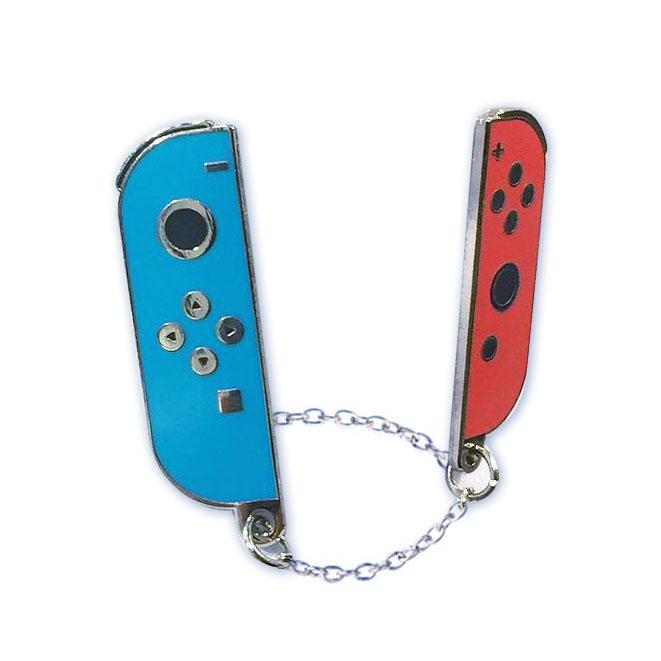 Joy-Cons Blue & Red (2 Enamel Pin Set) - Spoke Art