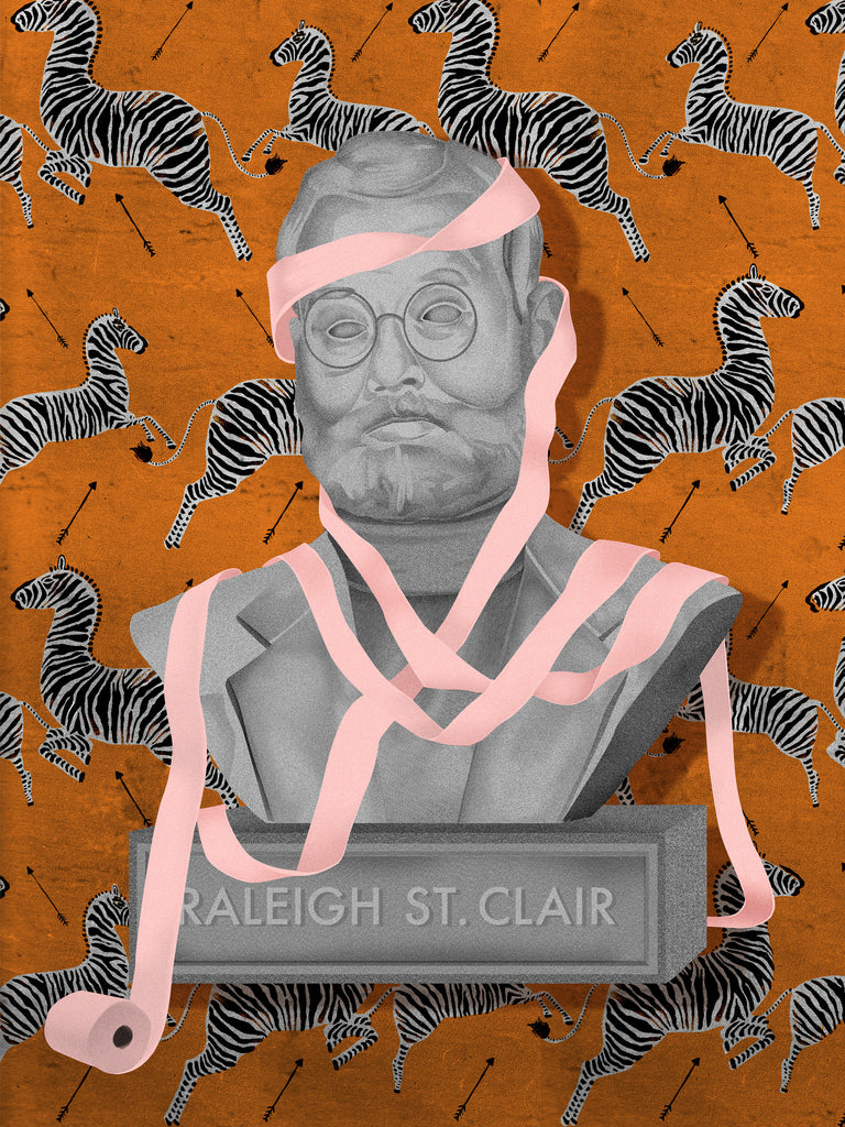 Kathryn Macnaughton - "Statue of Raleigh St. Clair" - Spoke Art