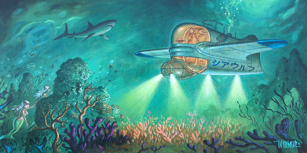 Keith Weesner - "Sea Wolf" - Spoke Art