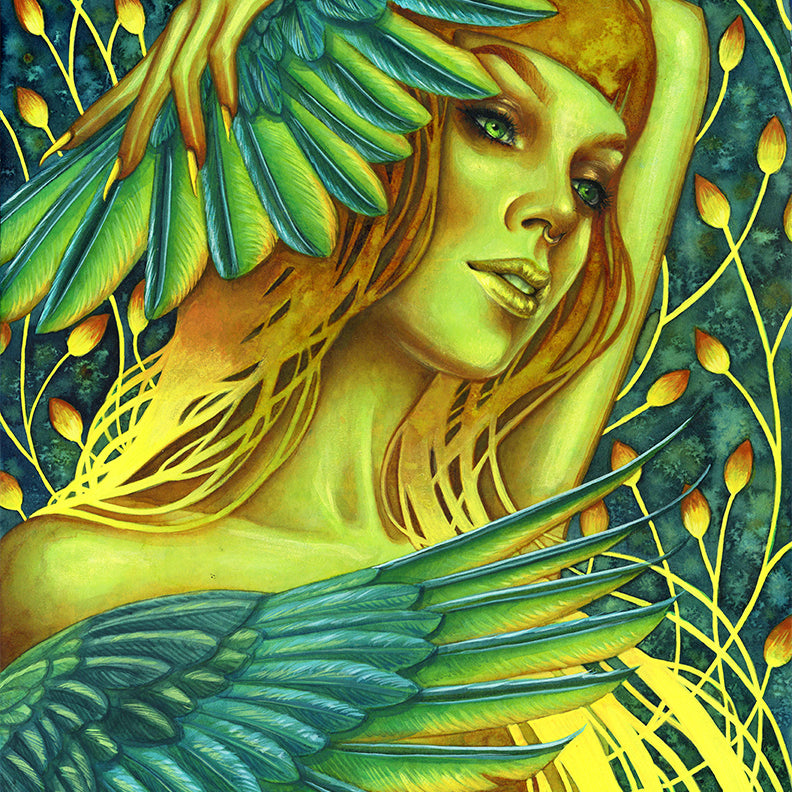 Kelly McKernan - "Firebird" - Spoke Art