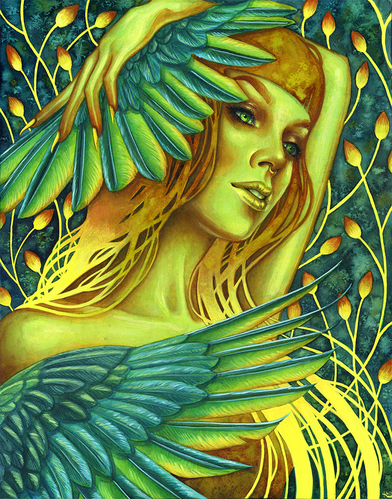 Kelly McKernan - "Firebird" - Spoke Art