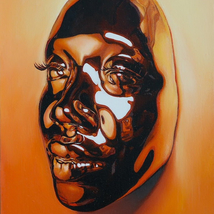 Kip Omolade - "Diovadiova Chrome Kitty VI" - Spoke Art