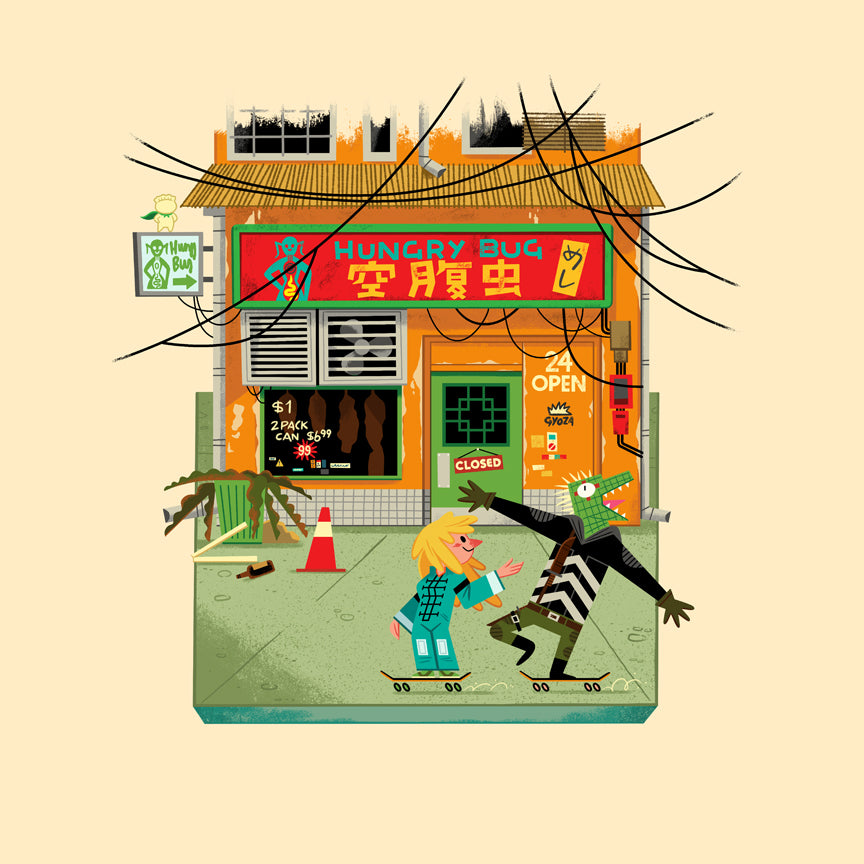 Andrew Kolb - "Dorohedoro" prints - Spoke Art