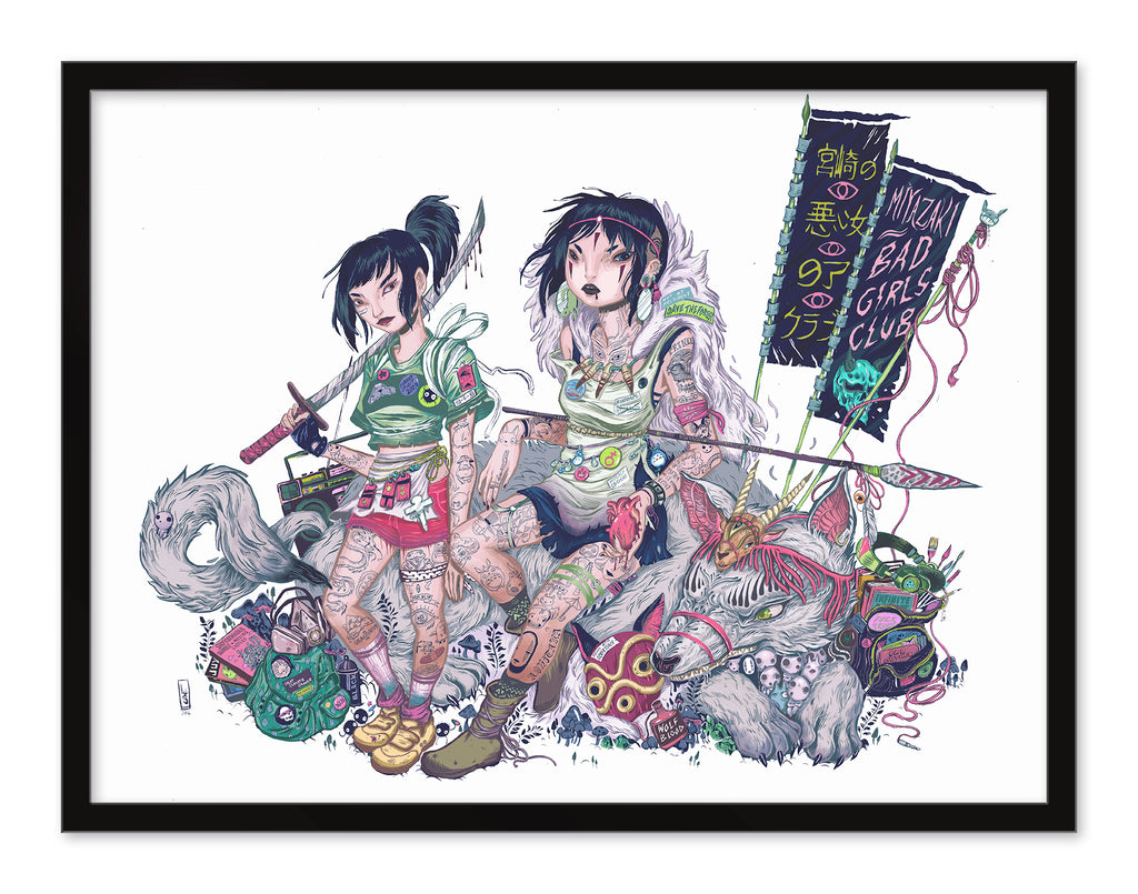 Lauren YS - "Miyazaki Bad Girls Club" - Spoke Art