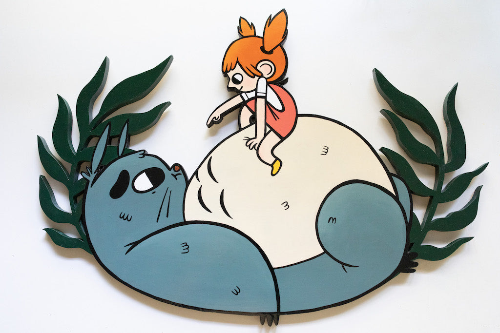 Lauren Gregg - "Totoro & Mei" - Spoke Art