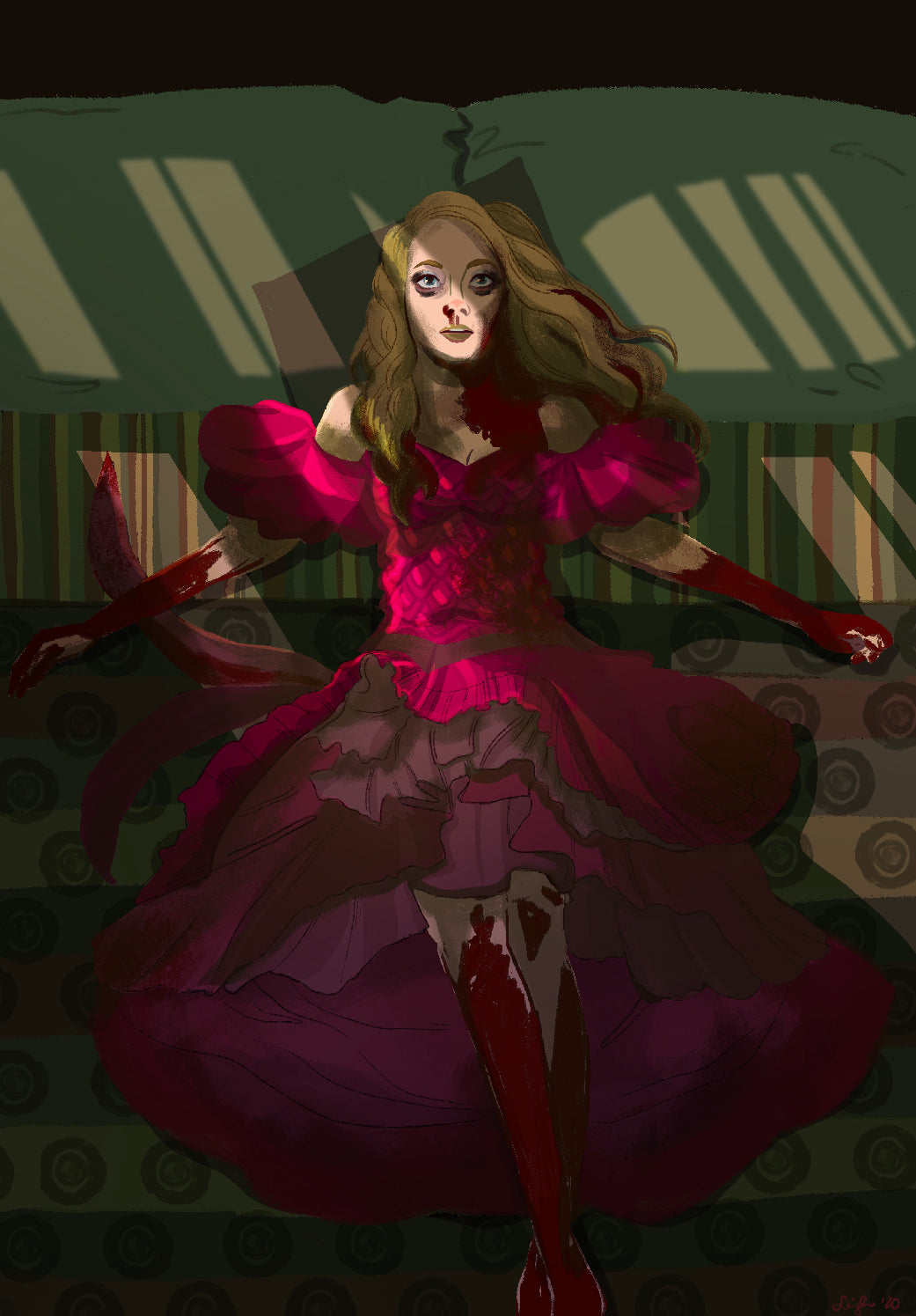 Leigh Luna - "Needy's Body" Print - Spoke Art