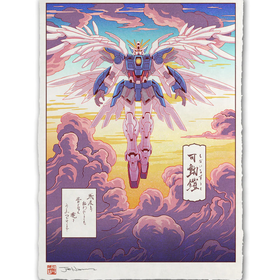 Jed Henry - "Aloft at Sunset" Print - Spoke Art