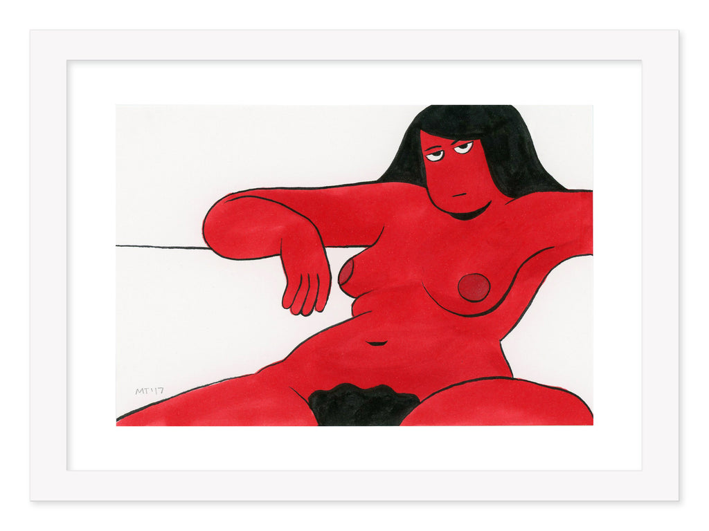 Miranda Tacchia - "When you're waiting for him to stop looking for what he wants and come get what he needs" Print - Spoke Art