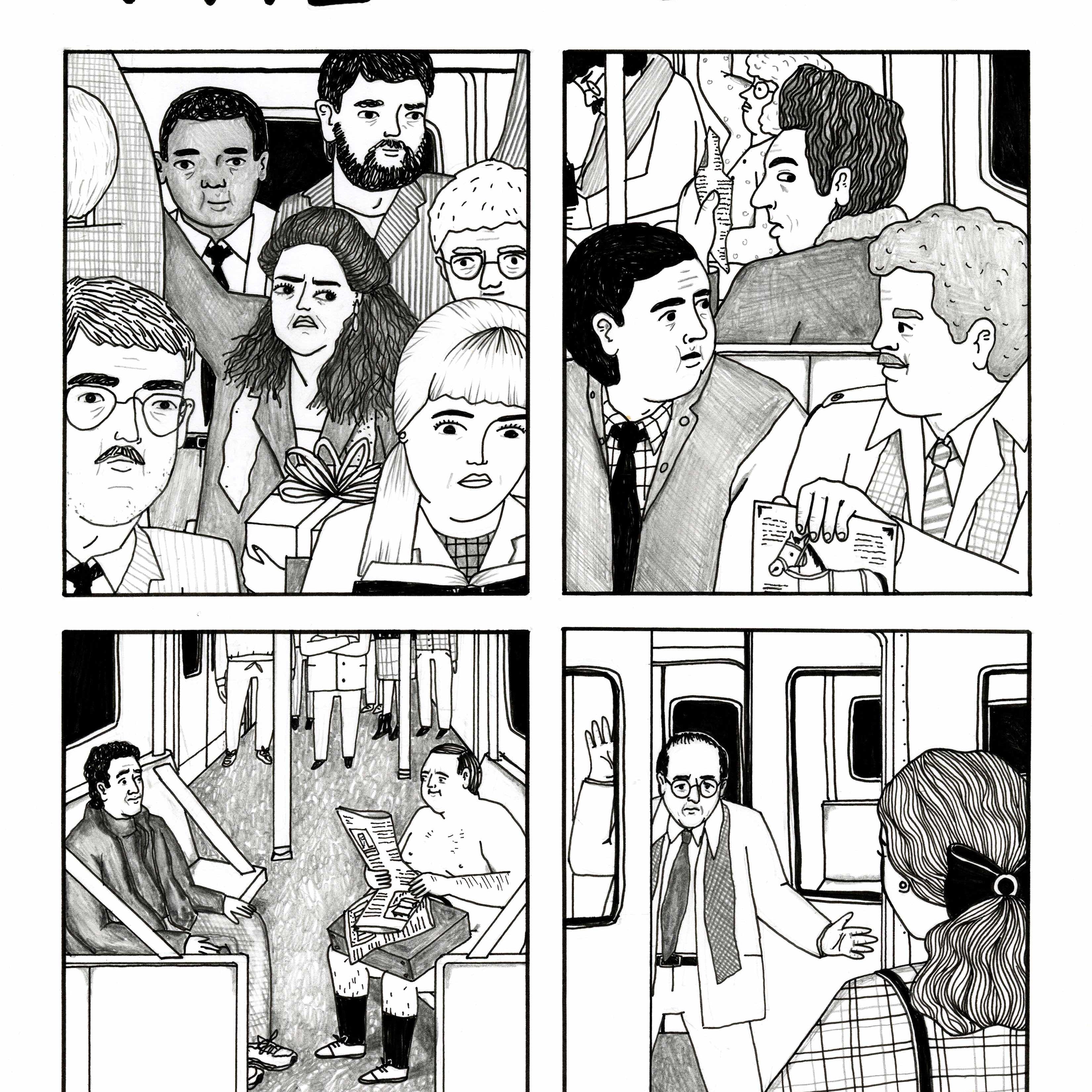 Mai Ly Degnan - "The Subway" (print) - Spoke Art