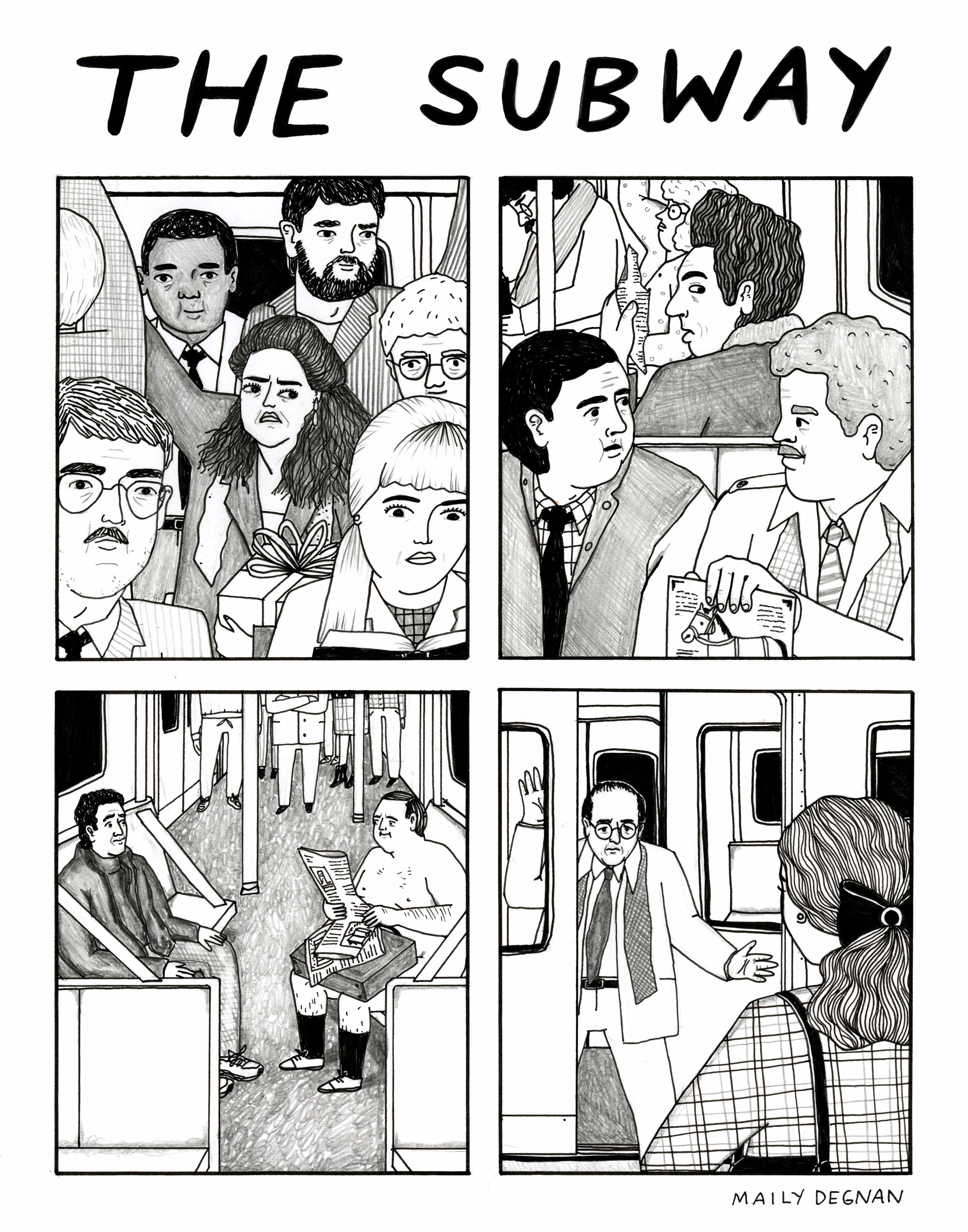 Mai Ly Degnan - "The Subway" (print) - Spoke Art