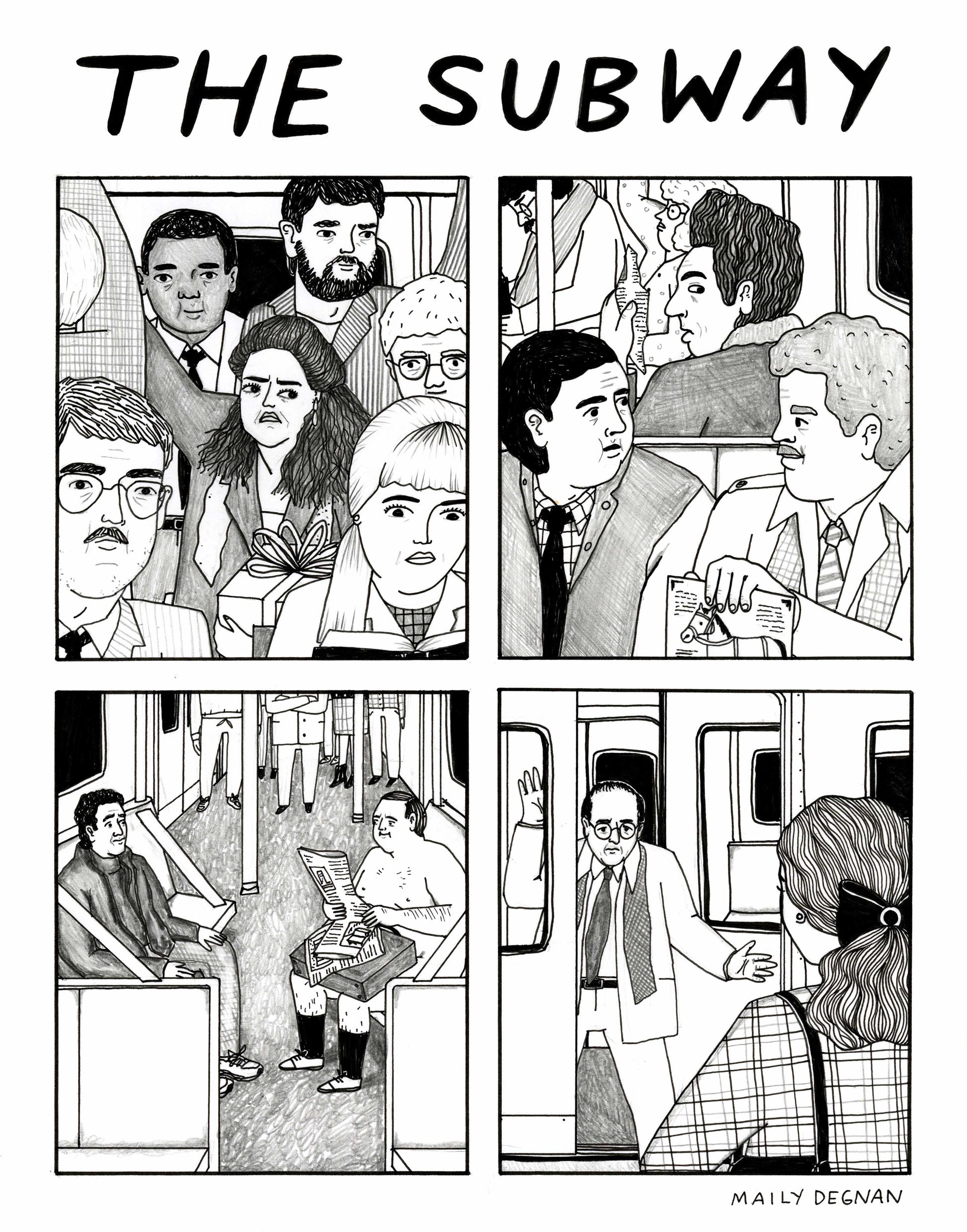 Mai Ly Degnan - "The Subway" (print) - Spoke Art