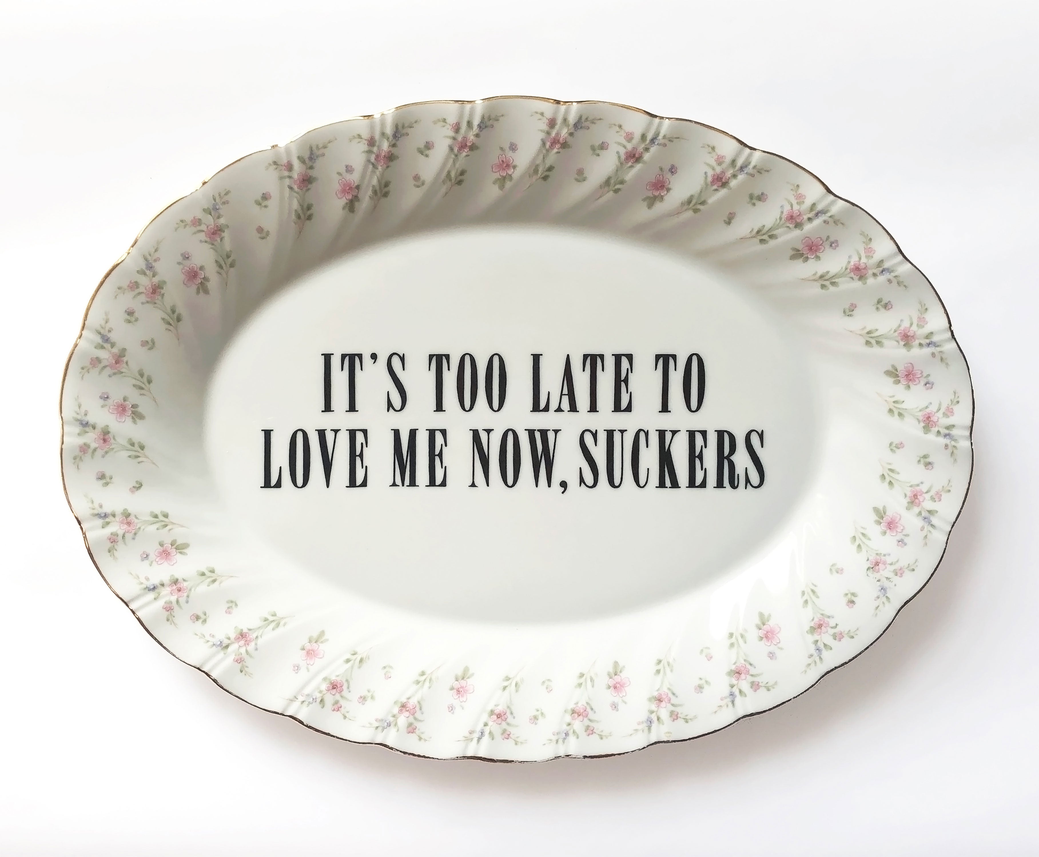 Marie-Claud Marquis - "Too late to love me now suckers" - Spoke Art