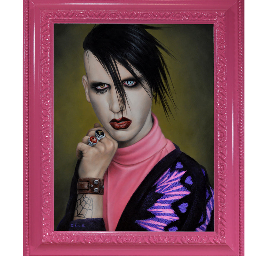 Scott Scheidly - "Marilyn Manson" - Spoke Art