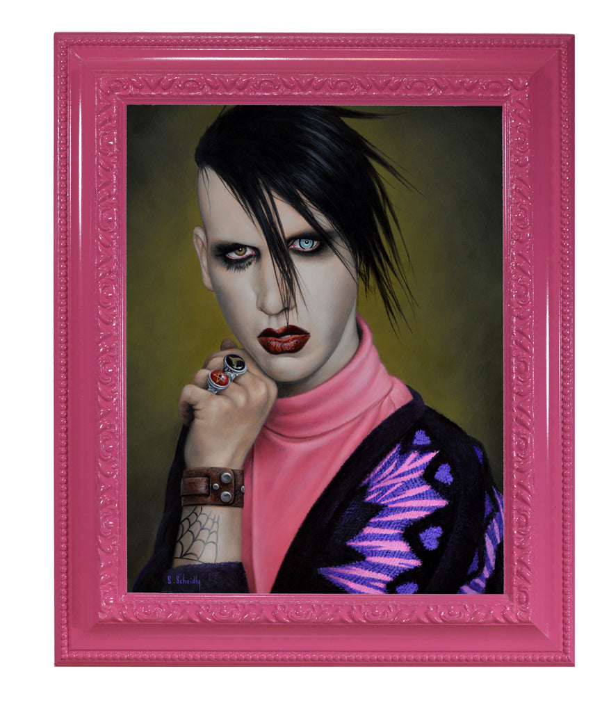 Scott Scheidly - "Marilyn Manson" - Spoke Art