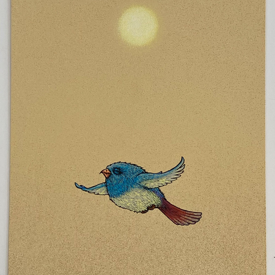 Marq Spusta - "Soaring" Gold Fleck Edition - Spoke Art