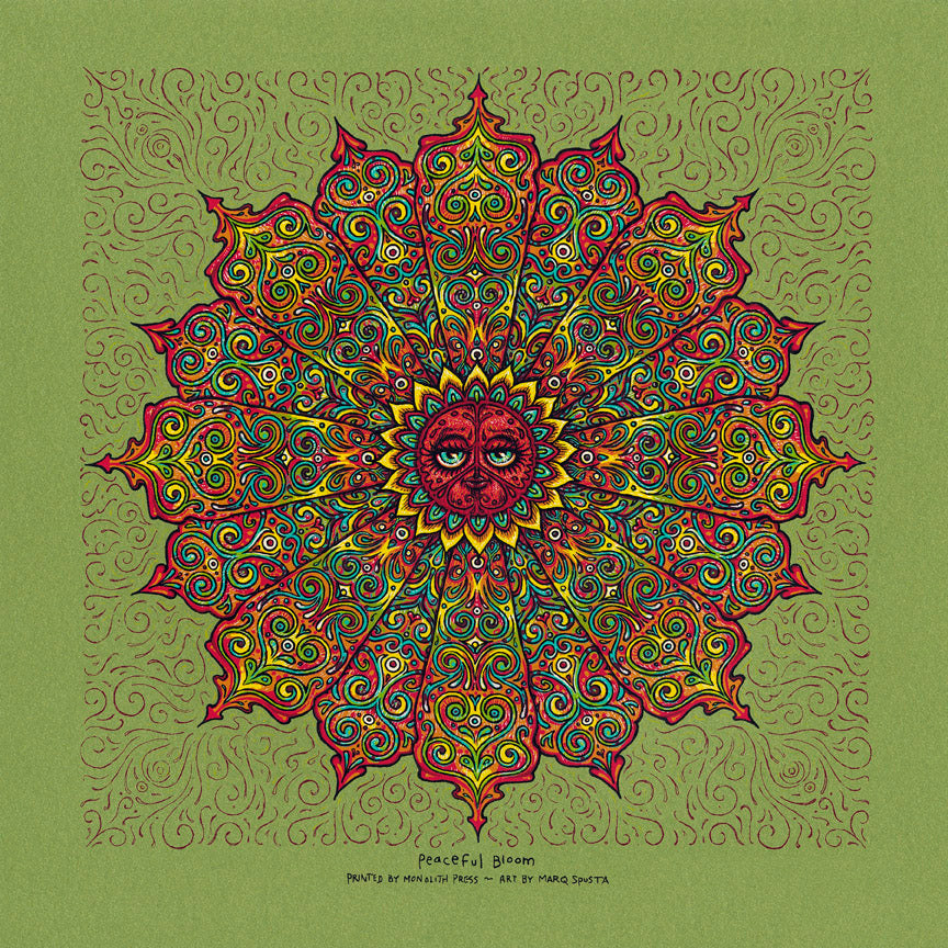 Marq Spusta - "Peaceful Bloom" - Spoke Art