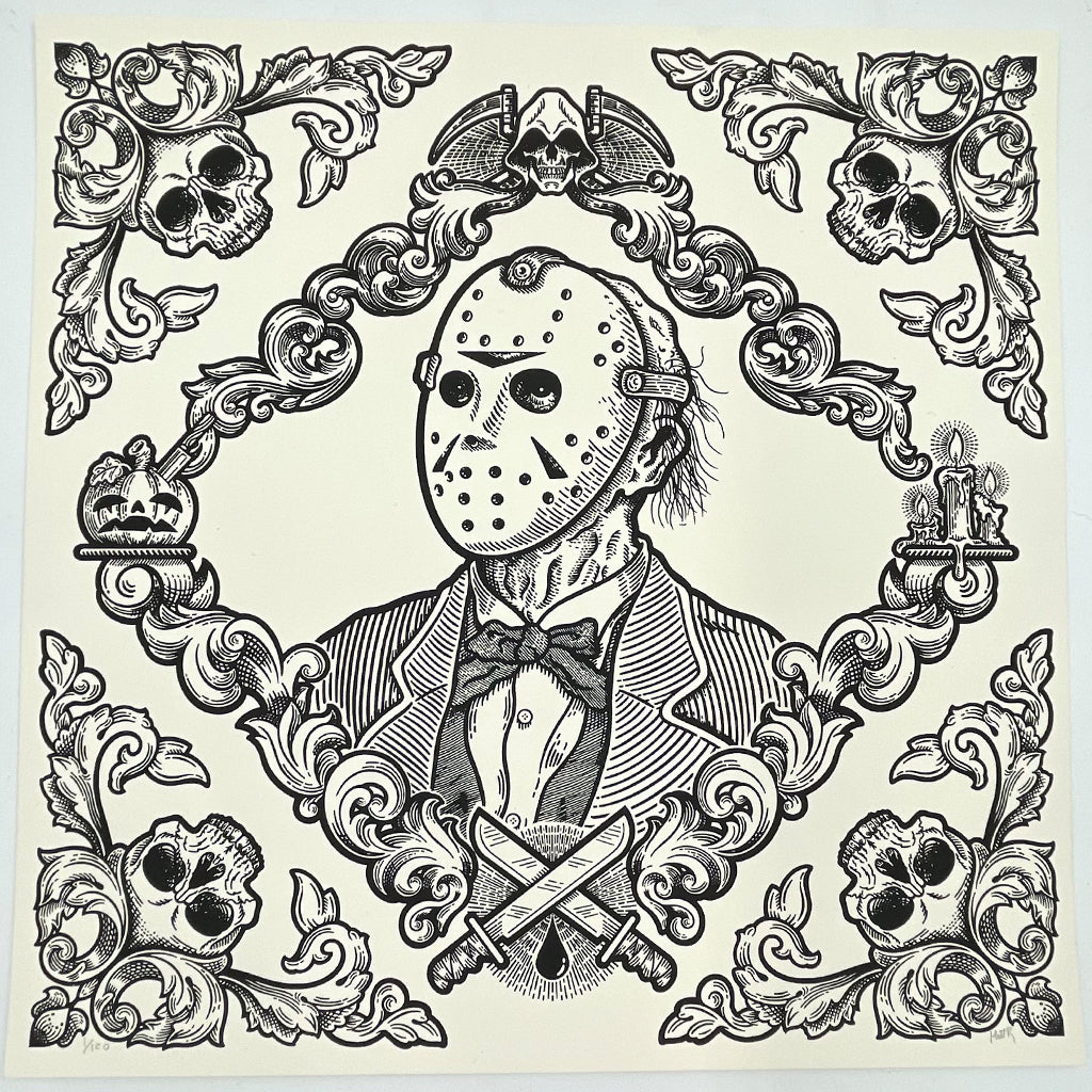 friday the 13th jason coloring pages