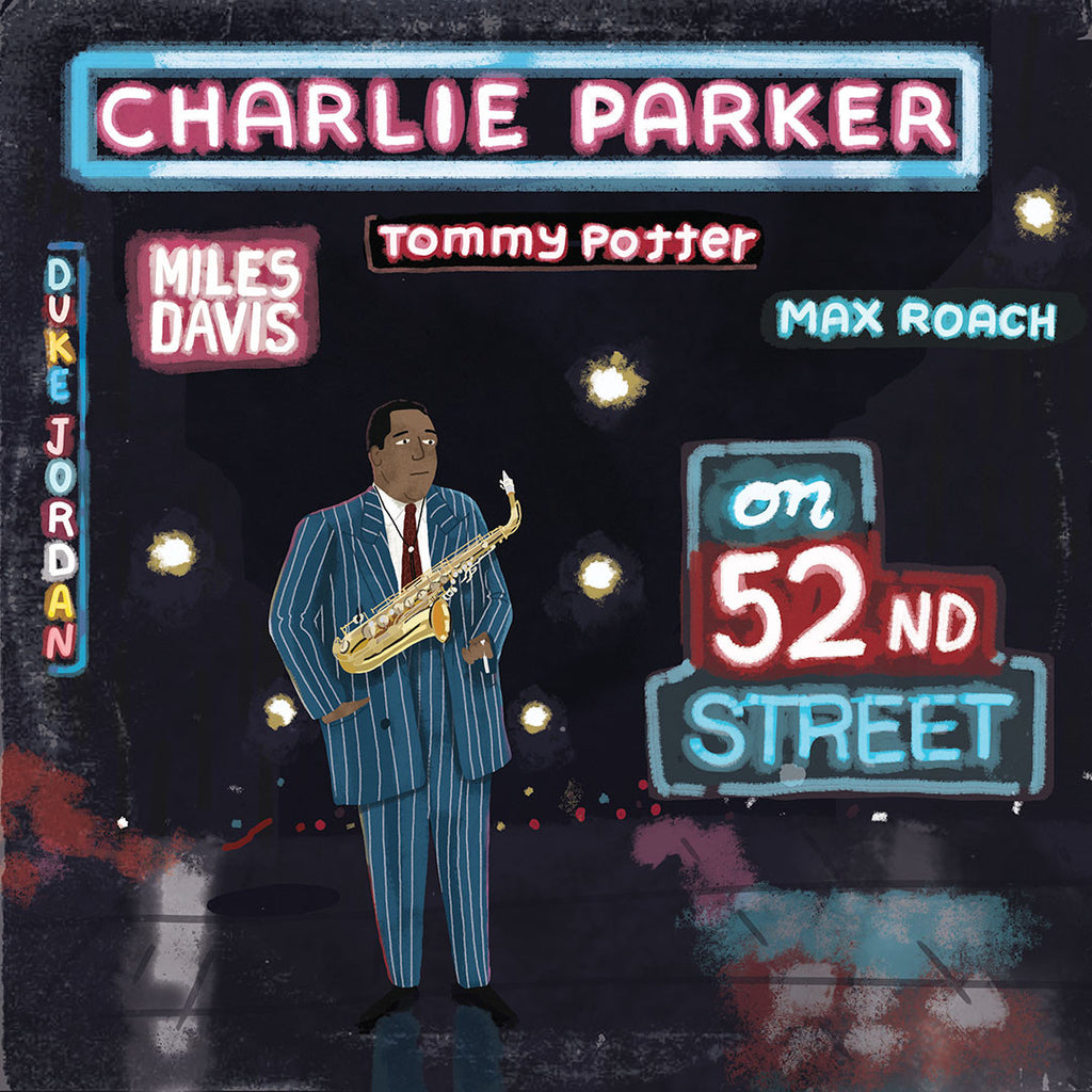 Max Dalton - "Charlie Parker: On 52nd Street" - Spoke Art