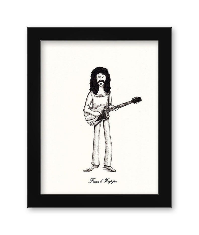 Max Dalton - "Frank Zappa" - Spoke Art