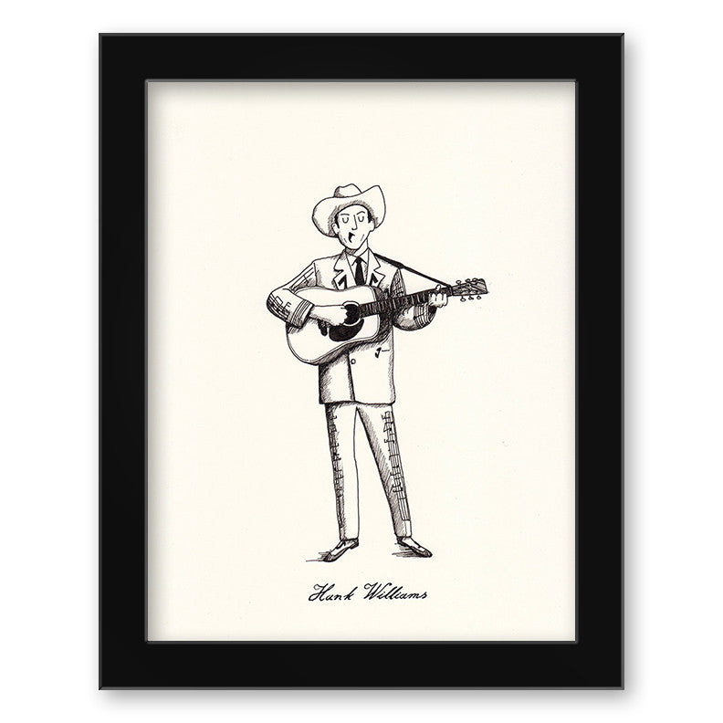 Max Dalton - "Hank Williams" - Spoke Art
