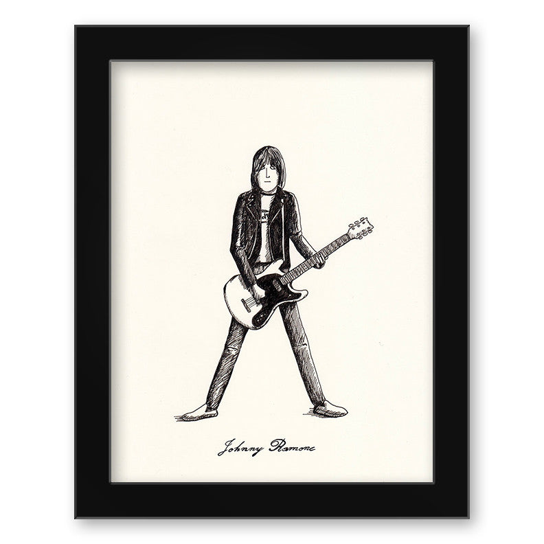 Max Dalton - "Johnny Ramone" - Spoke Art
