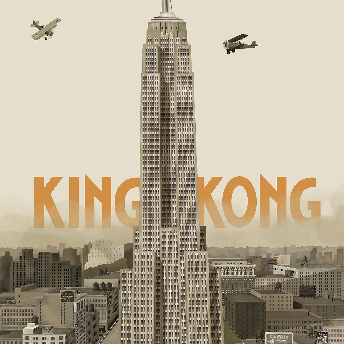 Max Dalton - "King Kong" - Spoke Art