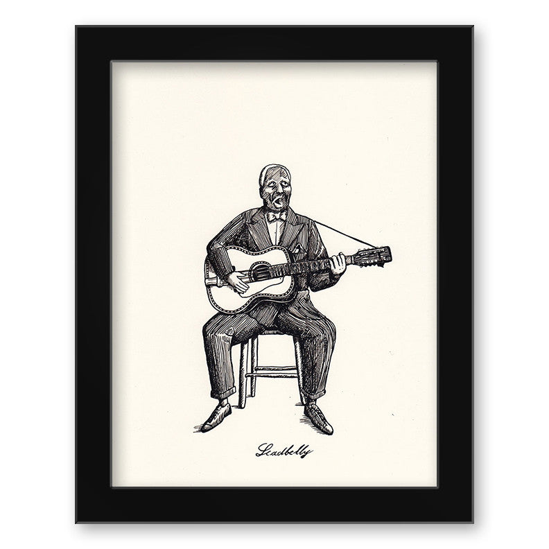 Max Dalton - "Leadbelly" - Spoke Art