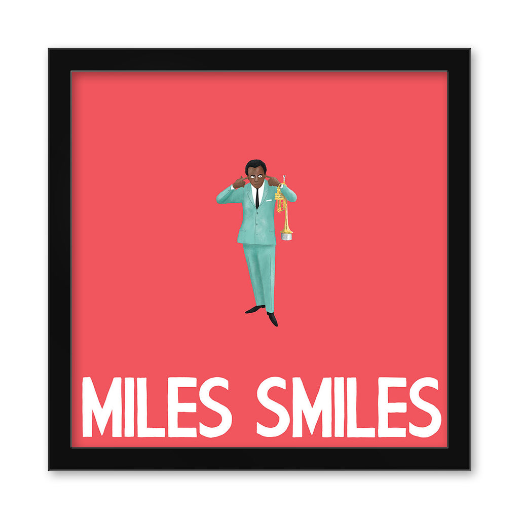 Max Dalton - "Miles Davis: Miles Smiles" - Spoke Art