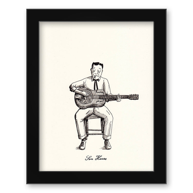 Max Dalton - "Son House" - Spoke Art