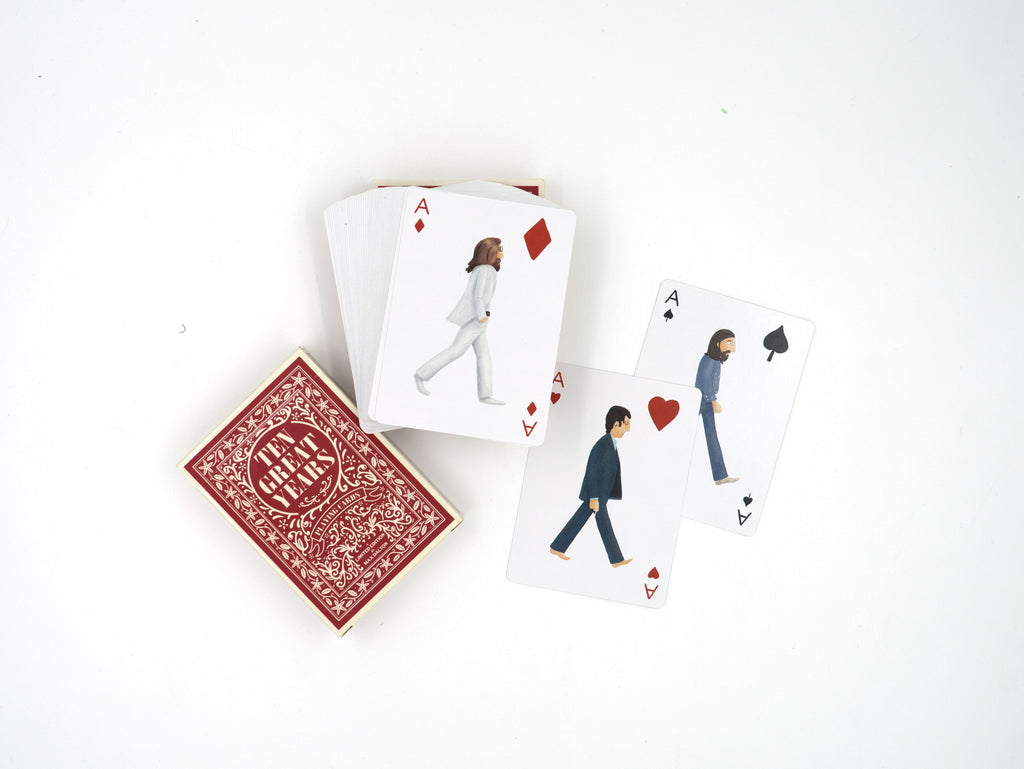 Max Dalton - "The Beatles Ten Great Years Playing Cards" - Spoke Art