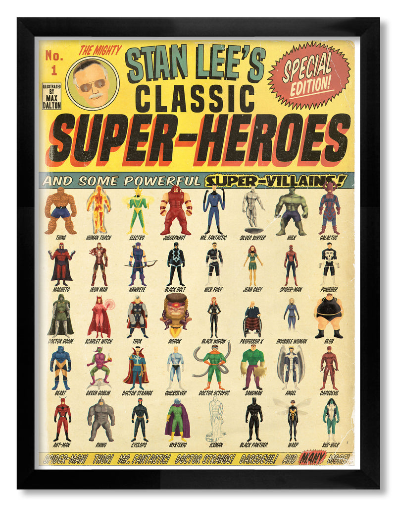 Max Dalton - "Stan Lee's Classic Super Heroes" - Spoke Art