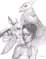 Mia Araujo - "The Mock Turtle and The Gryphon" - Spoke Art